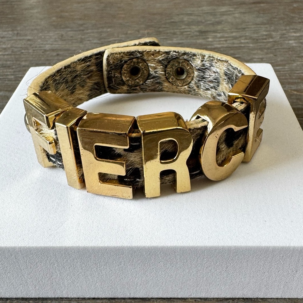BCBG Generation Gold 'Fierce' Statement Bracelet